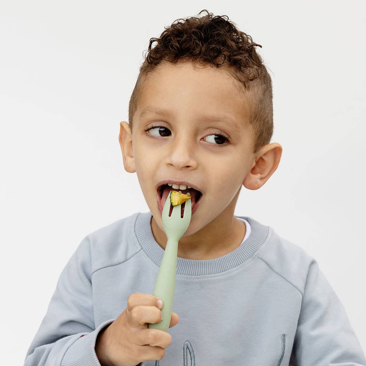 ezpz - Happy Utensils: Sage