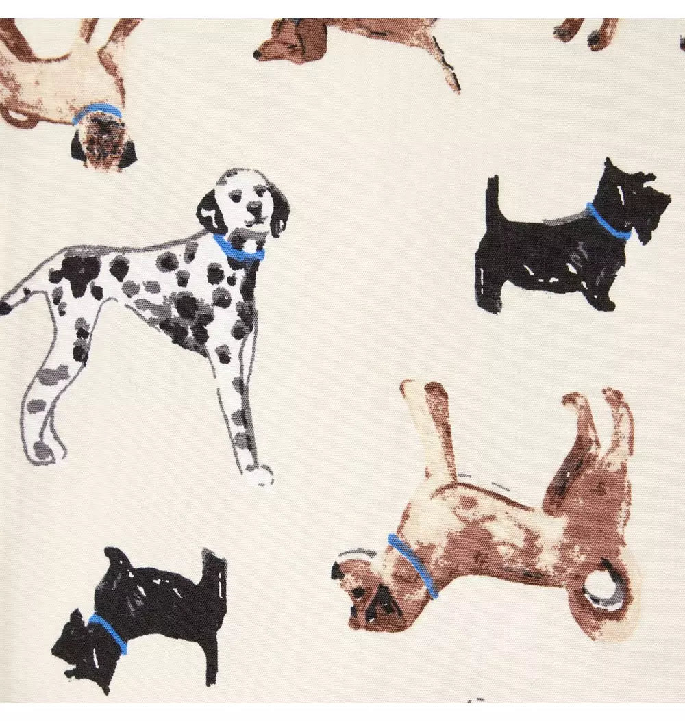 Janie and Jack - Cream Dog Poplin Shirt