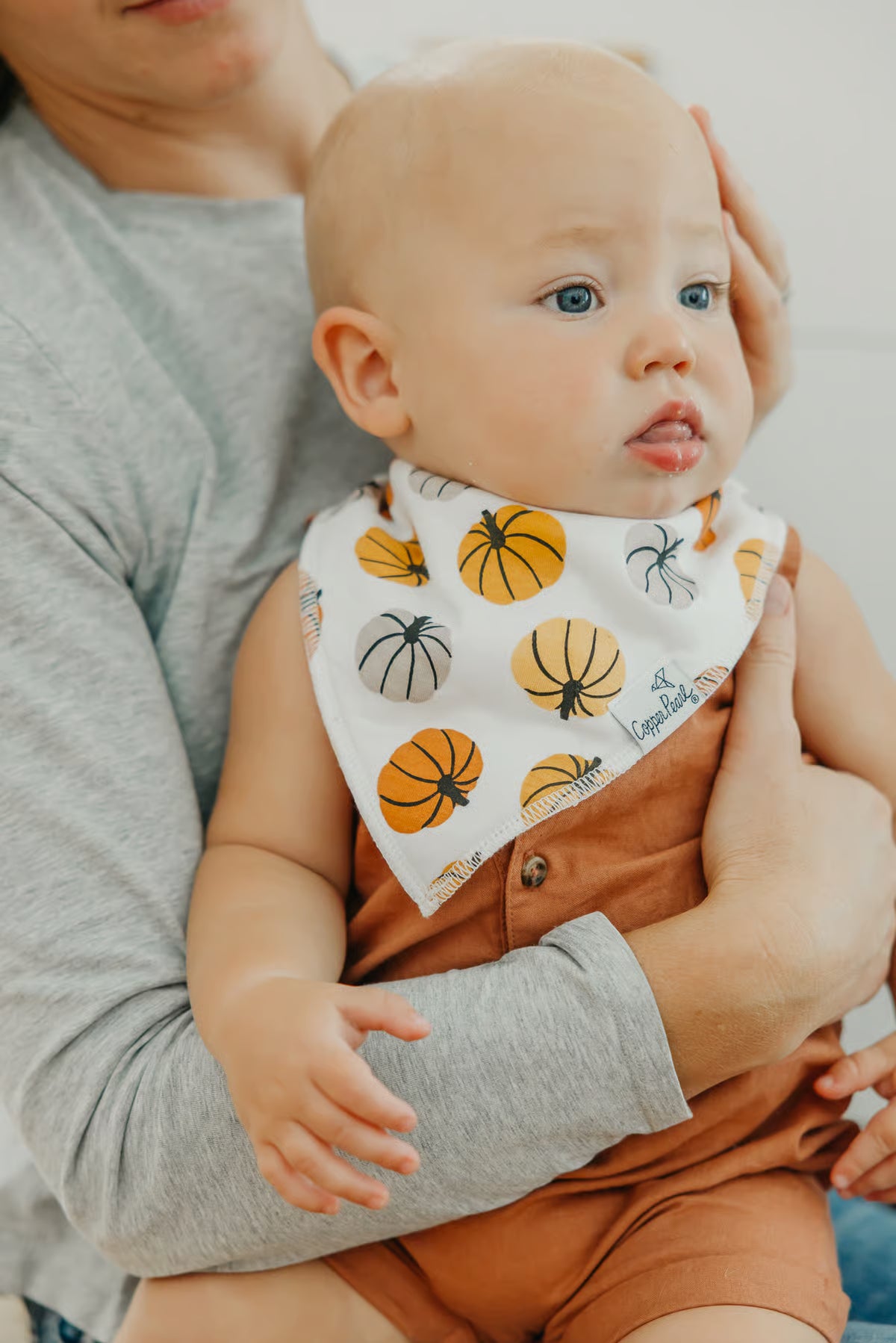 Copper Pearl - Karver Bandana Bib Set (4-pack)