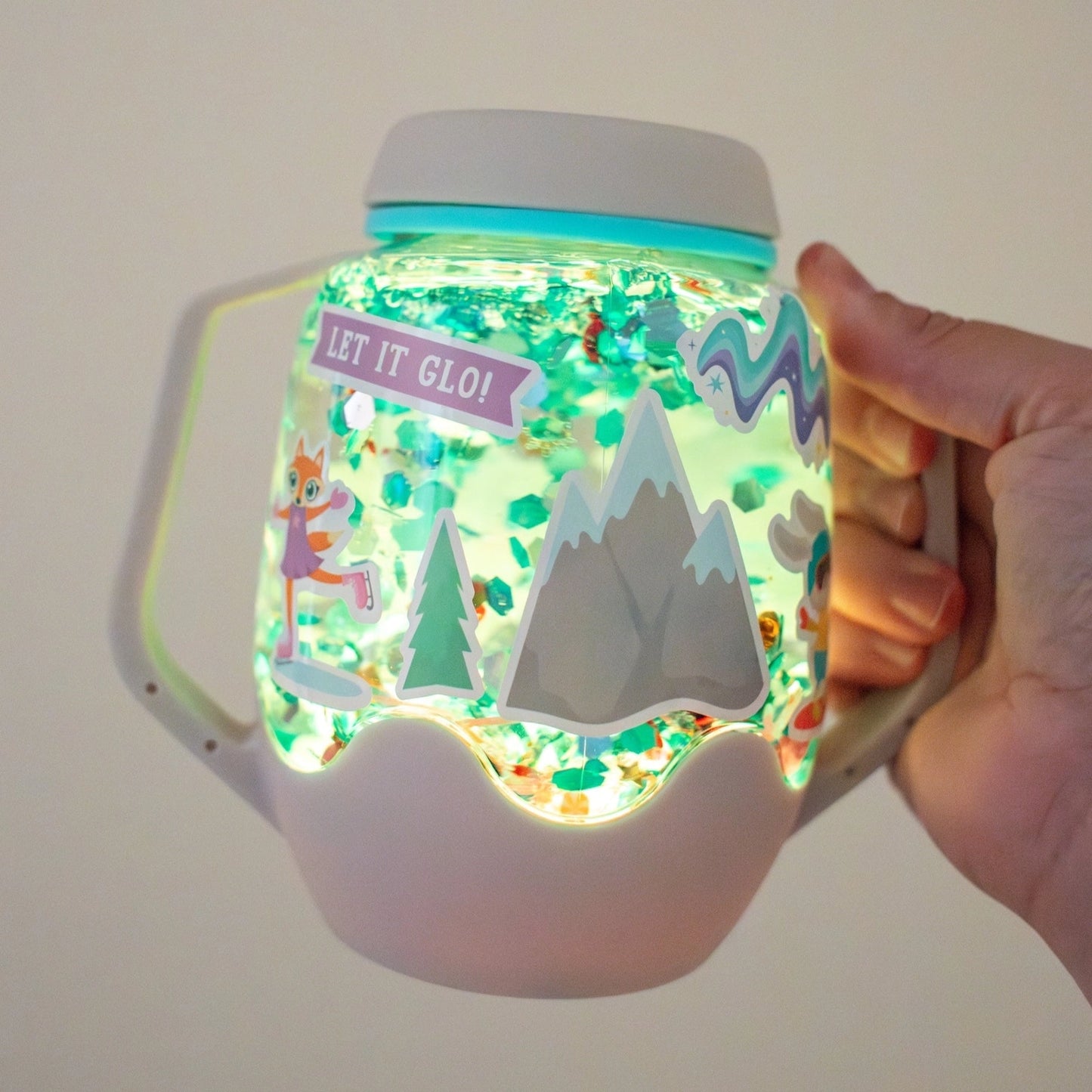 Glo Pals - Sensory Snowglobe DIY Gift Set
