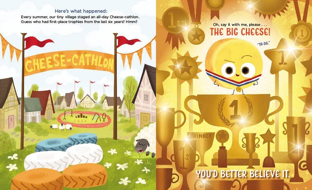 HarperCollins - The Big Cheese : Book by Jory John & Pete Oswald