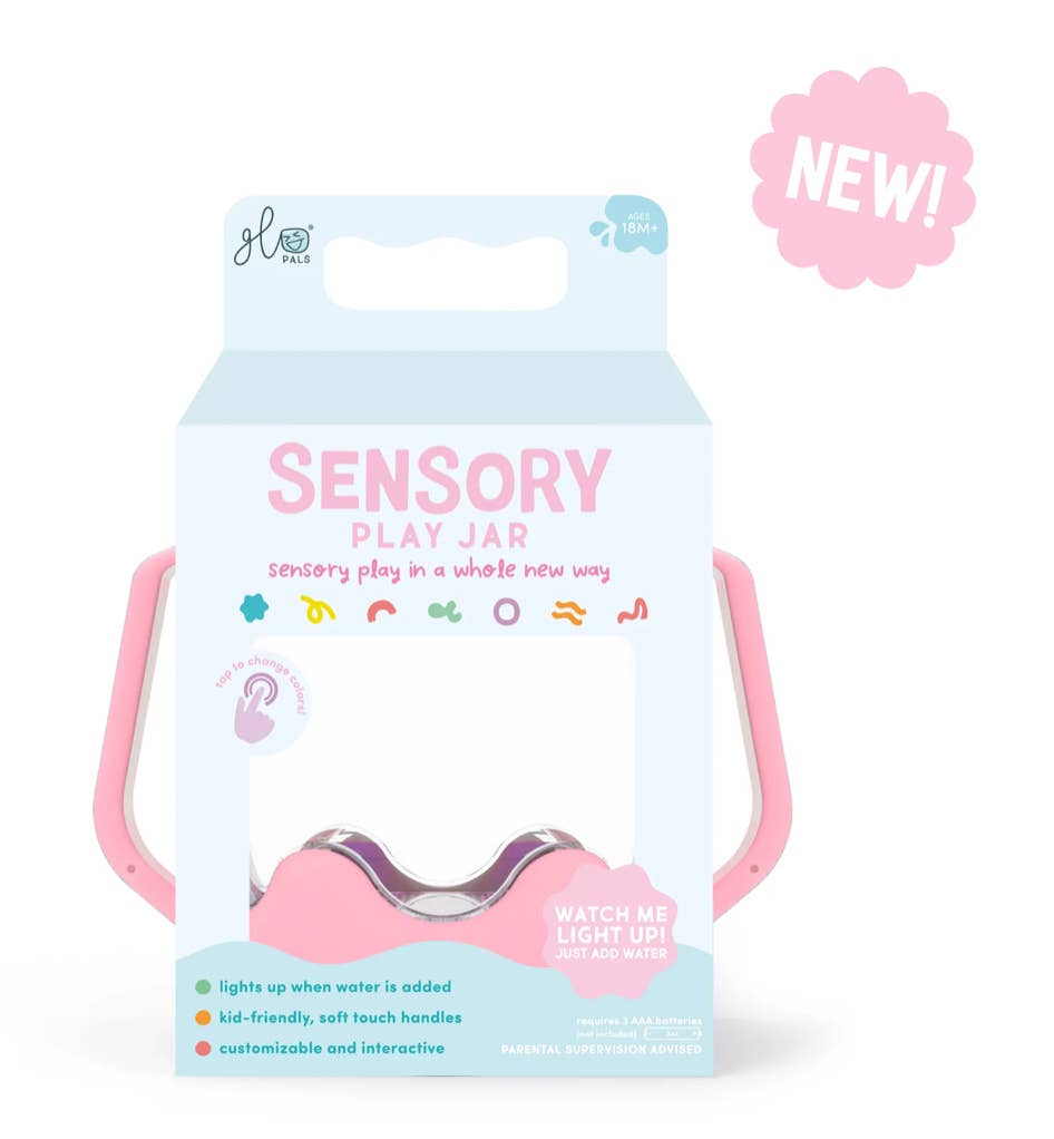 Glo Pals - Bubblegum Pink Sensory Play Jar