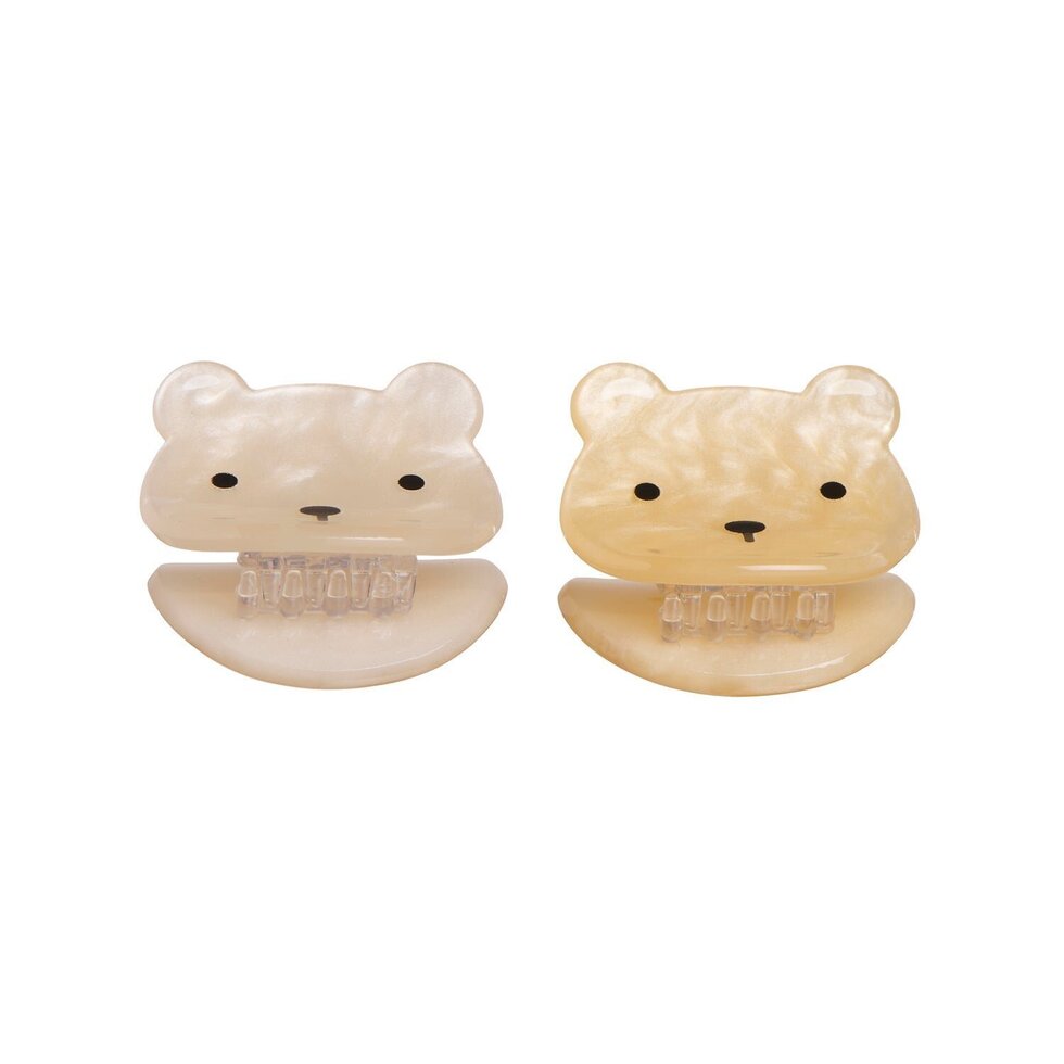 Rockahula Kids US - Teddy Bear Claw Clips 2 Pack