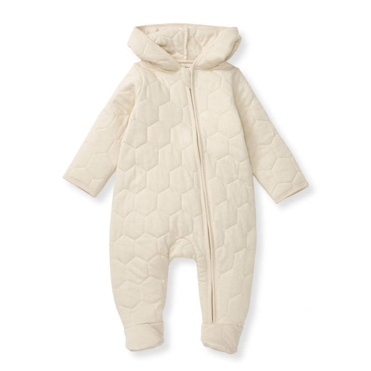 Burt's Bees Baby - Organic Cotton Honeycomb Quilted Bunting: Oat