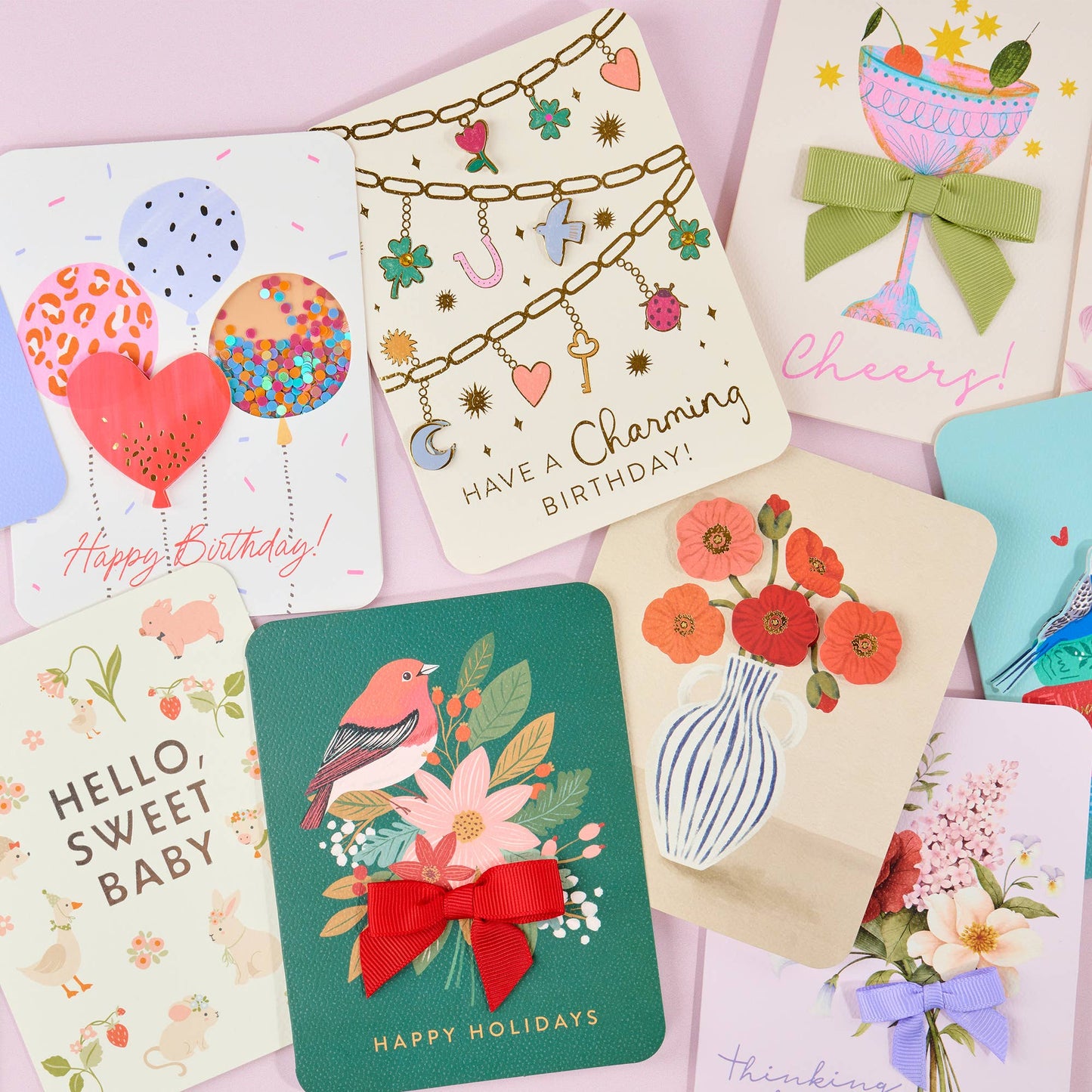 Studio Oh! - Hello, Sweet Baby Friends Deluxe Greeting Card