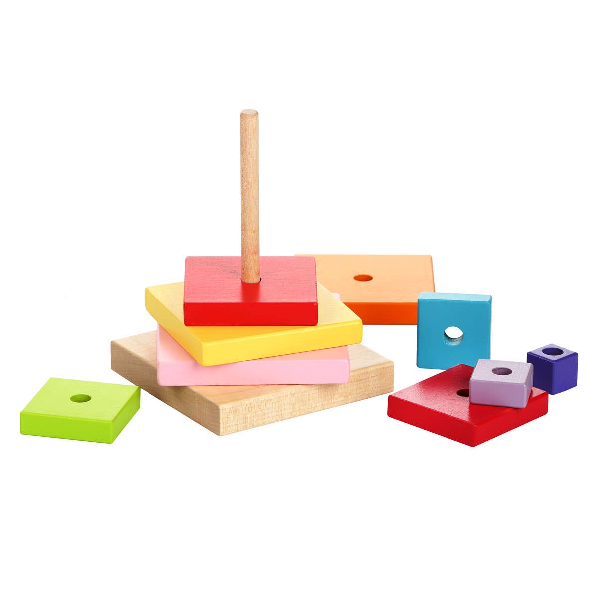 Toysmith - Cubika Wooden Pyramid