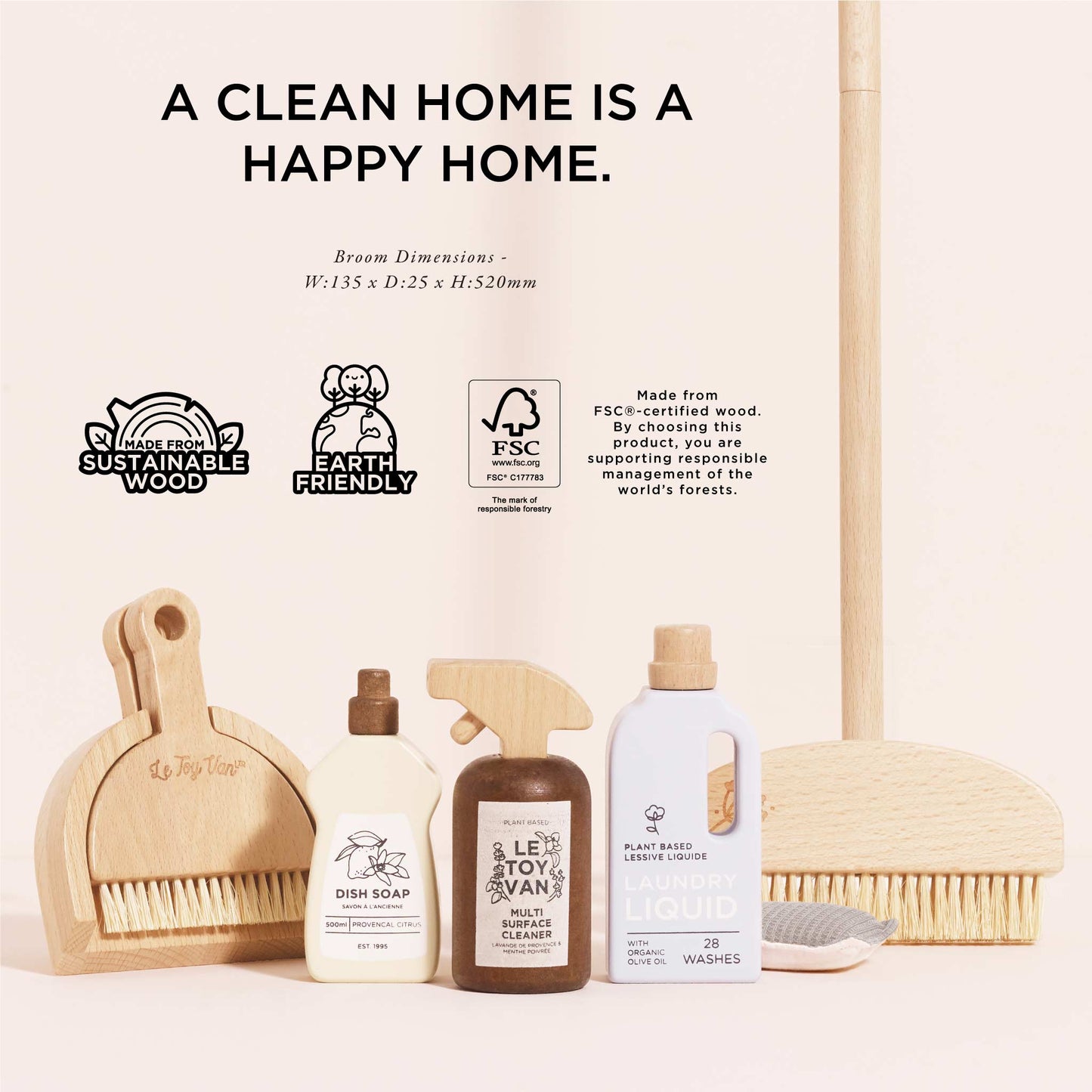 Le Toy Van, Inc. - Eco-Friendly Cleaning Set