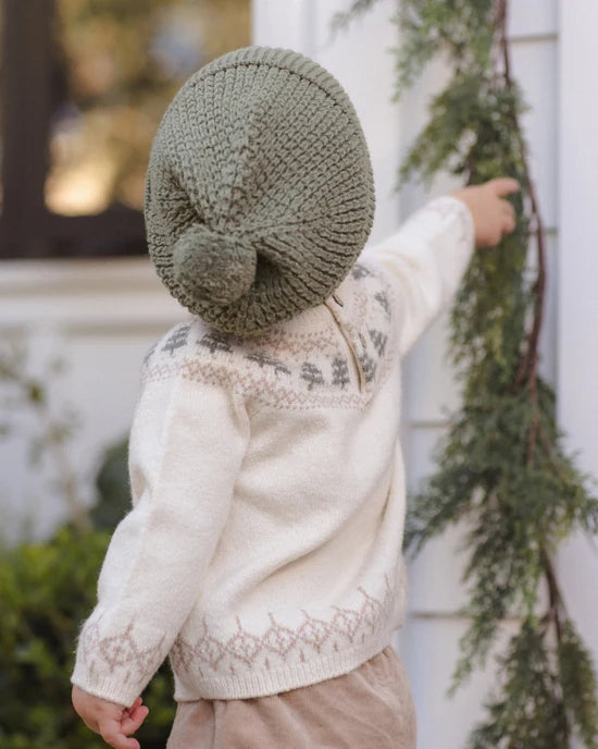 Quincy Mae - Beanie Hat || Spruce
