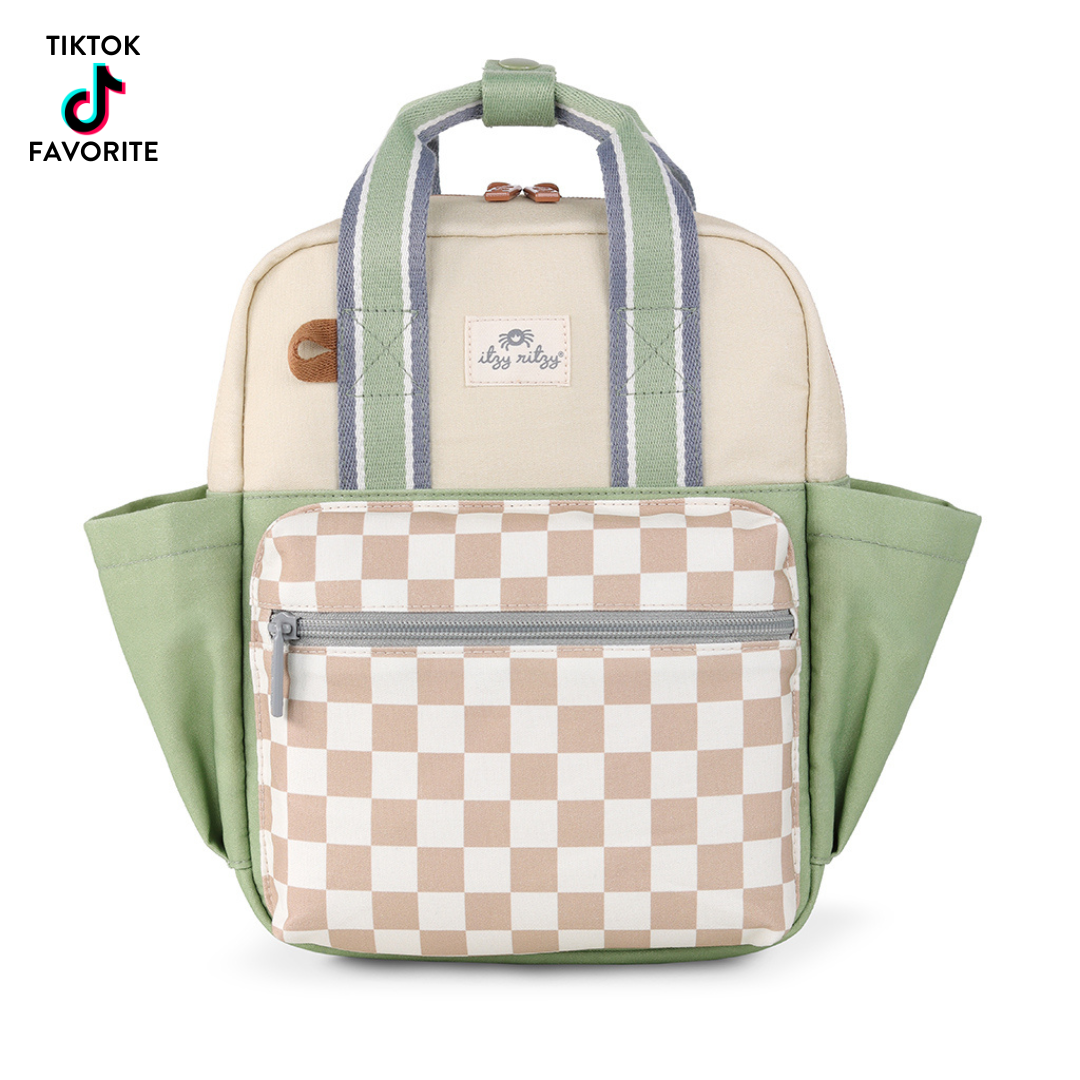 Itzy Ritzy - Itzy Bitzy Backpack: Check Yes