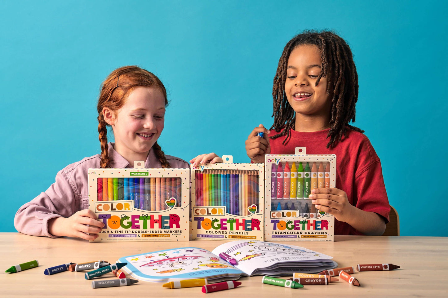OOLY - Color Together: Crayons (Set of 18)