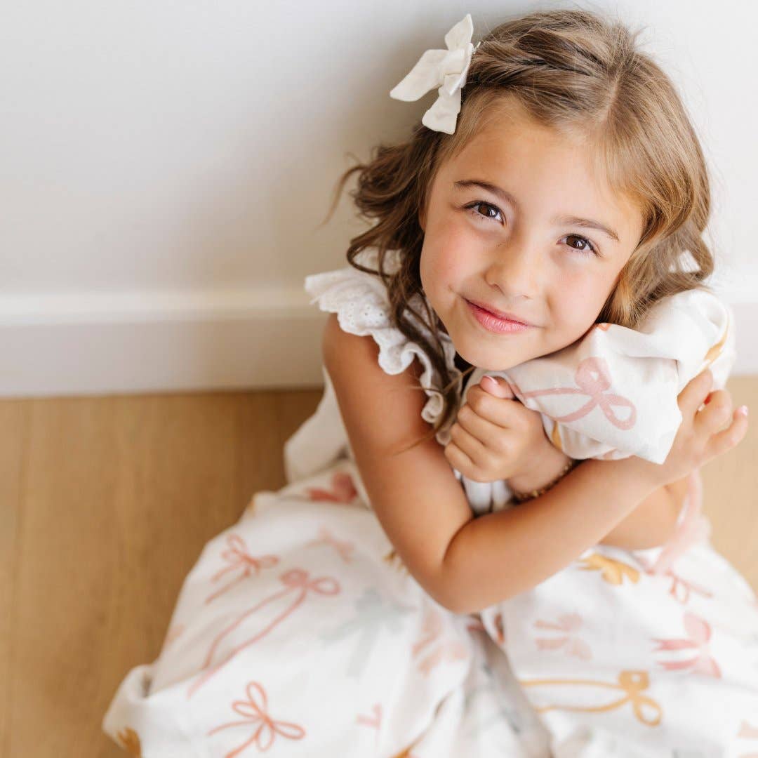 Saranoni - MINKY/LUSH RECEIVING BLANKETS: Bows