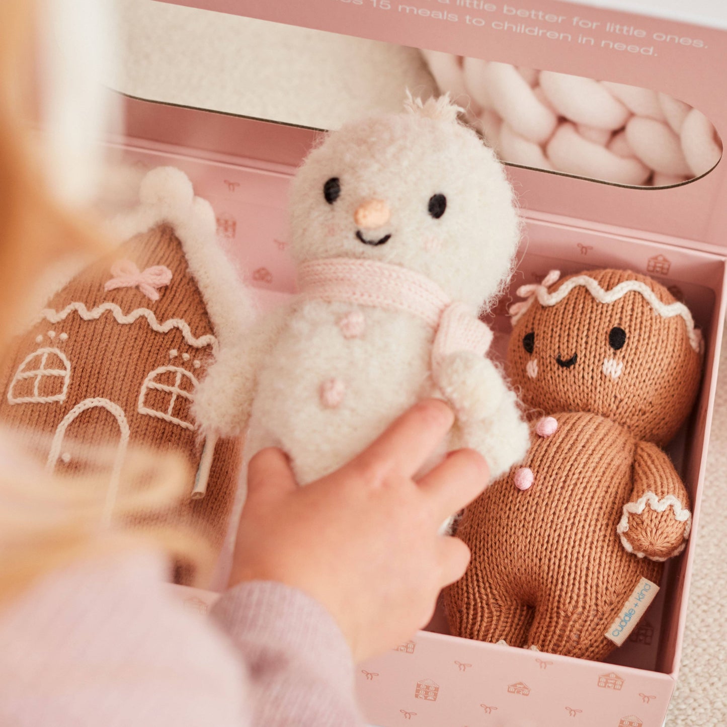 cuddle+kind - Baby snowman (blush)