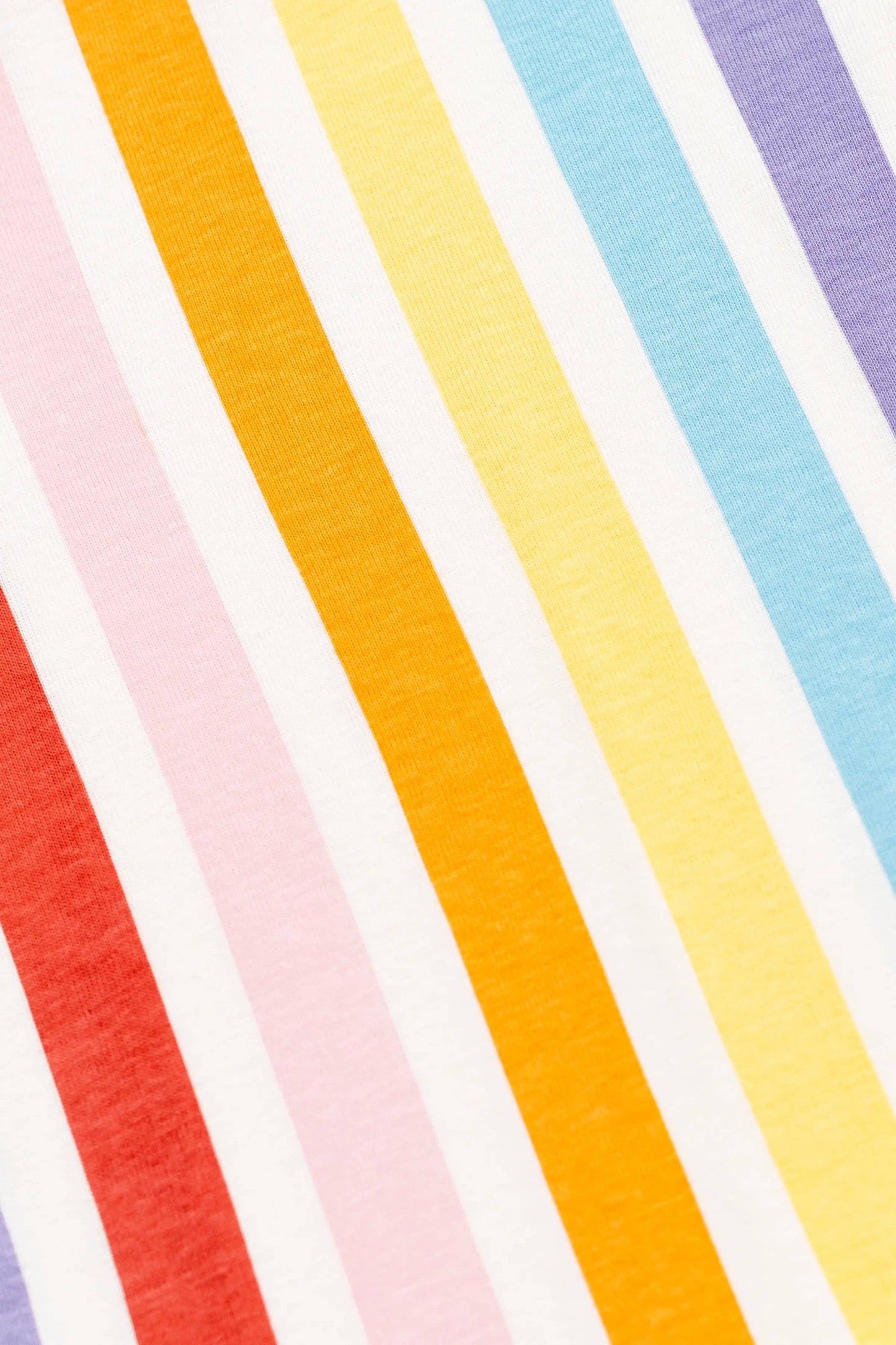 Monica + Andy - One-Piece Pajamas: Rainbow Stripes