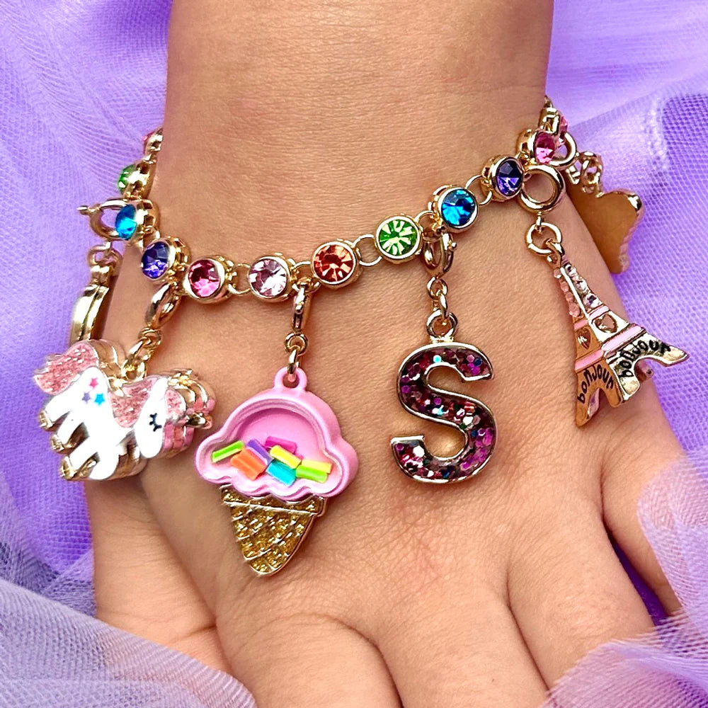 High IntenCity - Charm It! Gold Eiffel Tower Charm