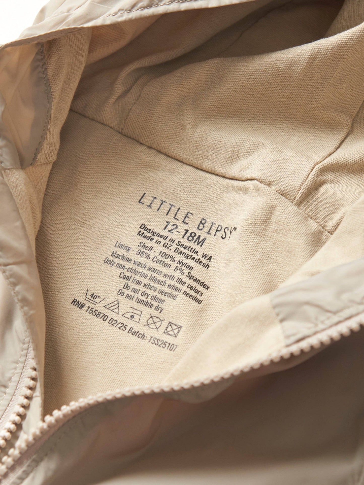 Little Bipsy - Check Block Windbreaker