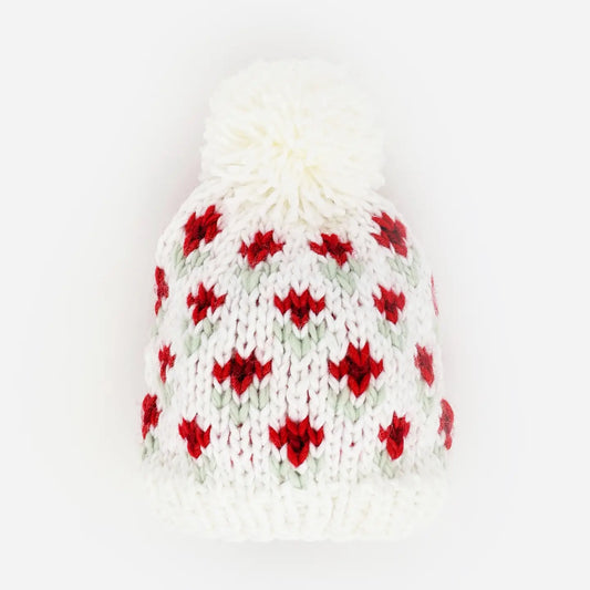 Huggalugs - Bitty Blooms Holiday Beanie Hat