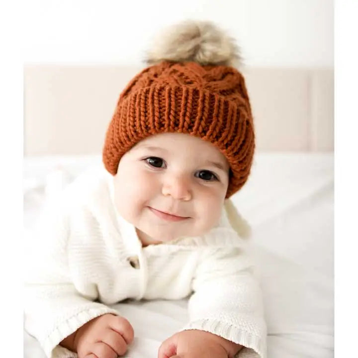 Huggalugs - Chili Pop Pom Pom Beanie Hat