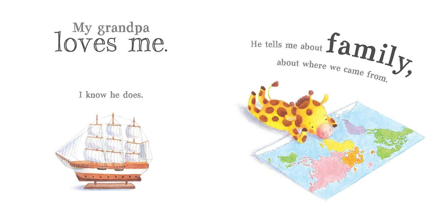 Simon & Schuster - My Grandpa Loves Me Book