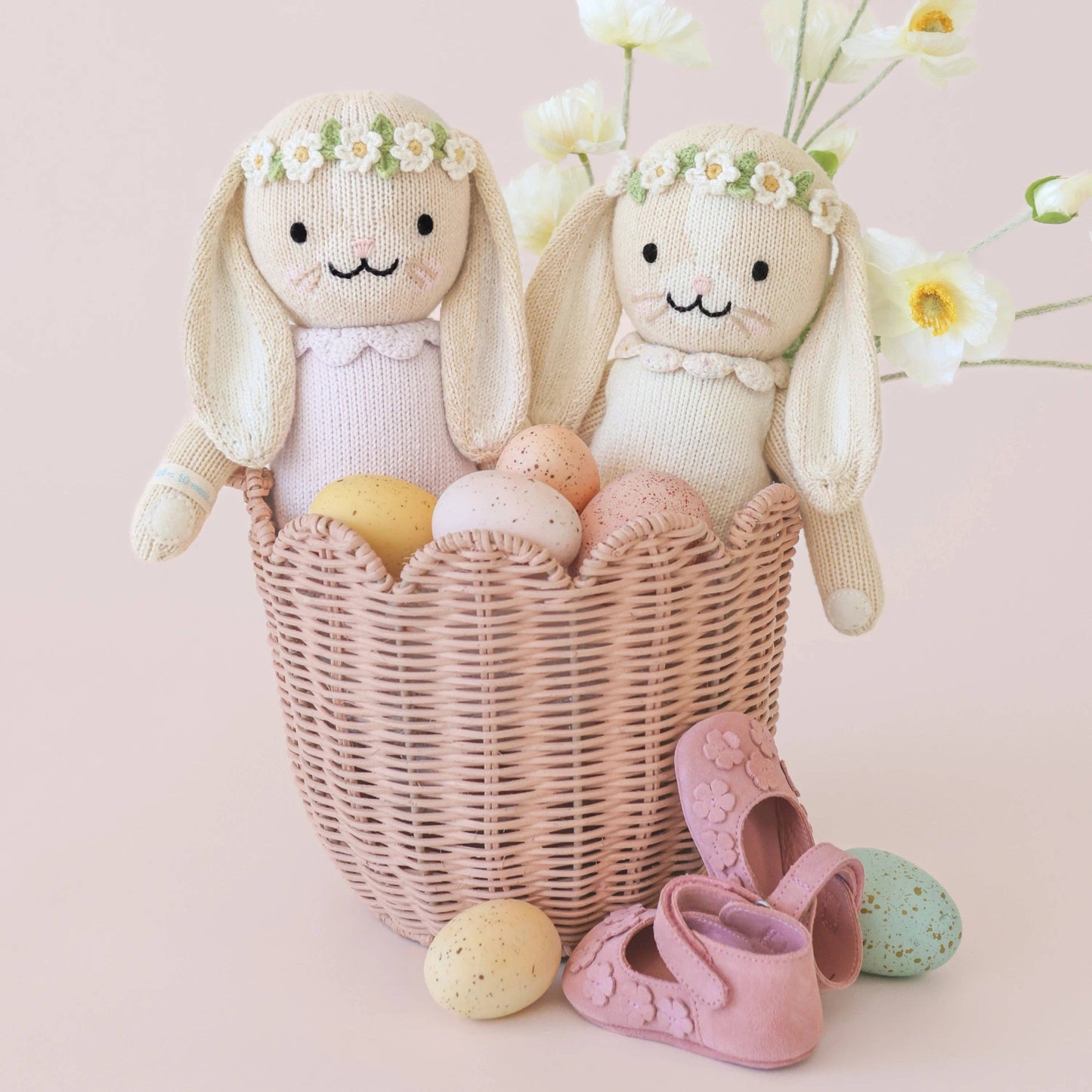 Cuddle+Kind - Hannah the bunny (Violet): Little - 13"