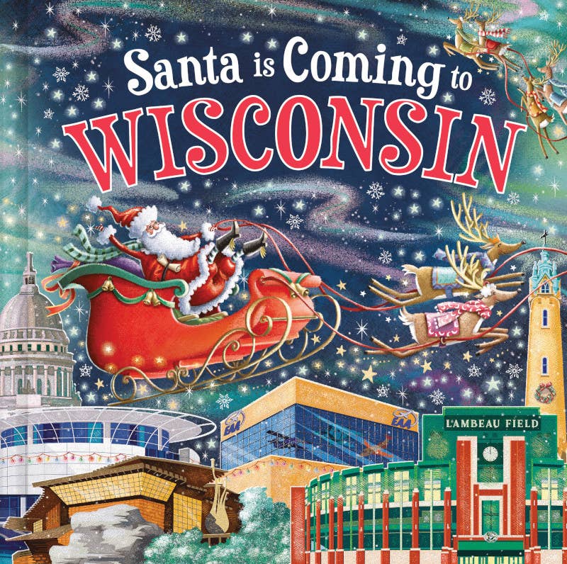 Sourcebooks - Santa Is Coming to Wisconsin Book