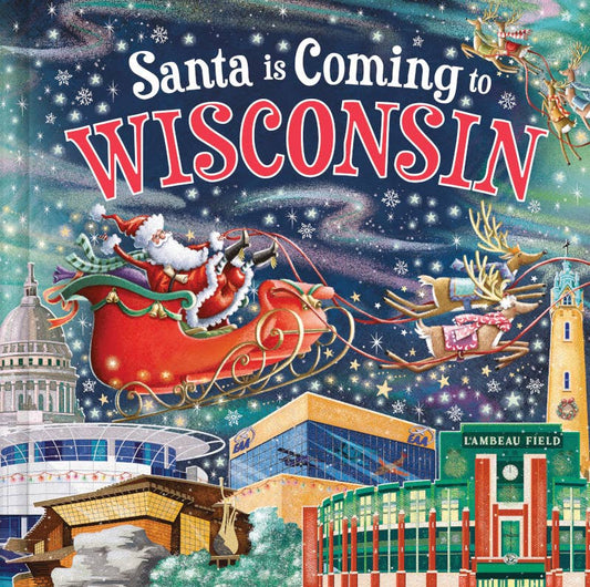 Sourcebooks - Santa Is Coming to Wisconsin Book