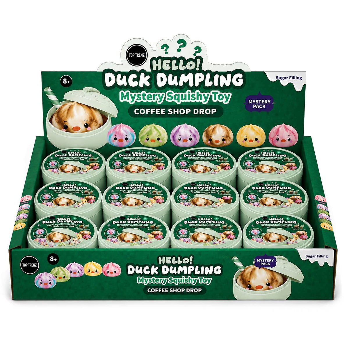 Top Trenz Inc - Hello Duck Dumpling Mini - Mystery Coffee Shop Drop (limit 3)