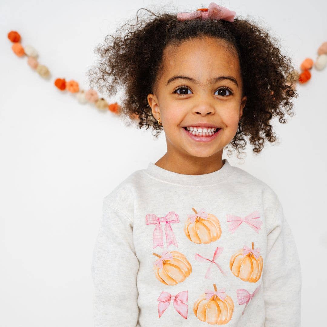 Sweet Wink - Pumpkin Tulle Bow Clip - Hair Bows - Fall
