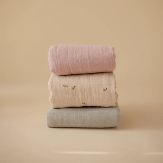 Mushie - Muslin Swaddle Blankets