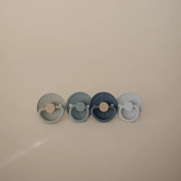 FRIGG - Silicone Pacifier 4-Pack in Skyline Serenity
