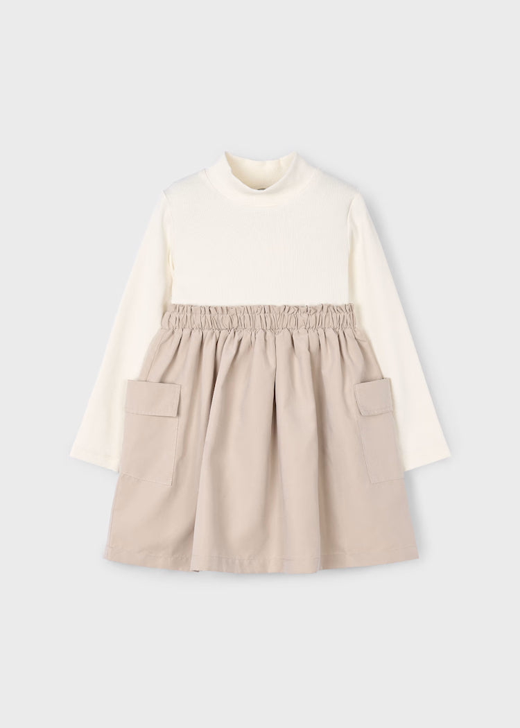 Mayoral - Cargo Dress - Sand