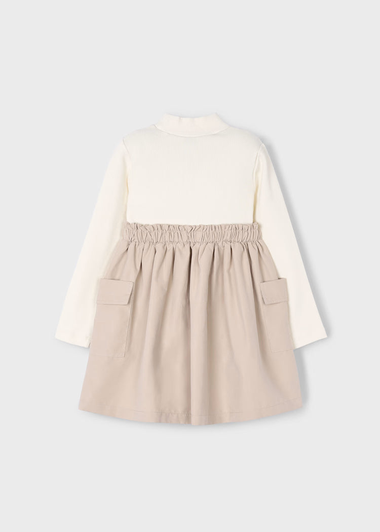Mayoral - Cargo Dress - Sand