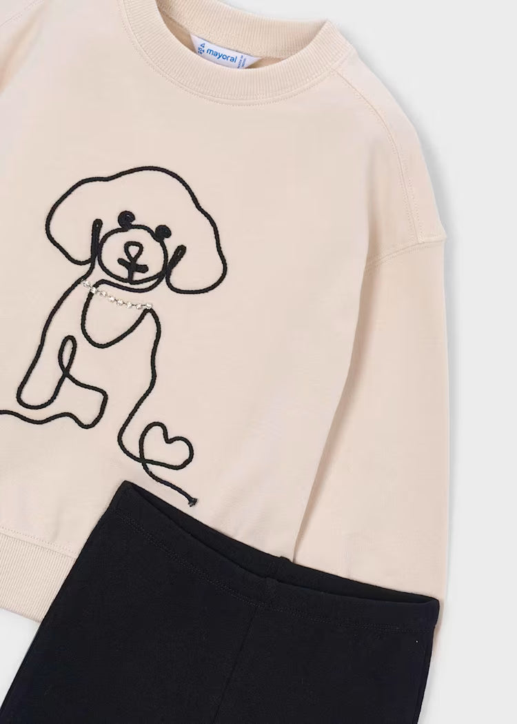 Mayoral - Dog Sweater & Legging Set (4733)