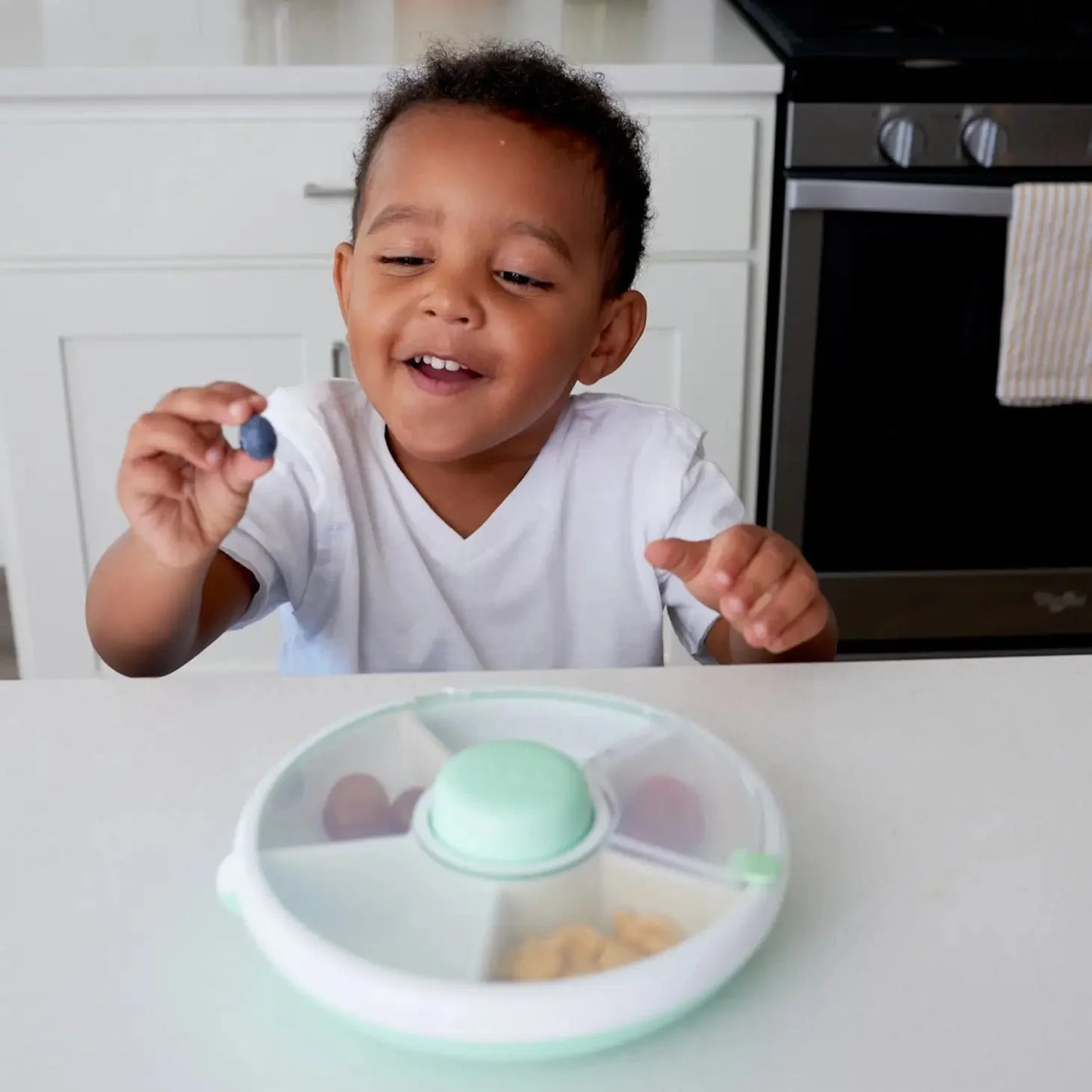 GöBe Kids - GoBe Snack Spinner - Macaron Blue
