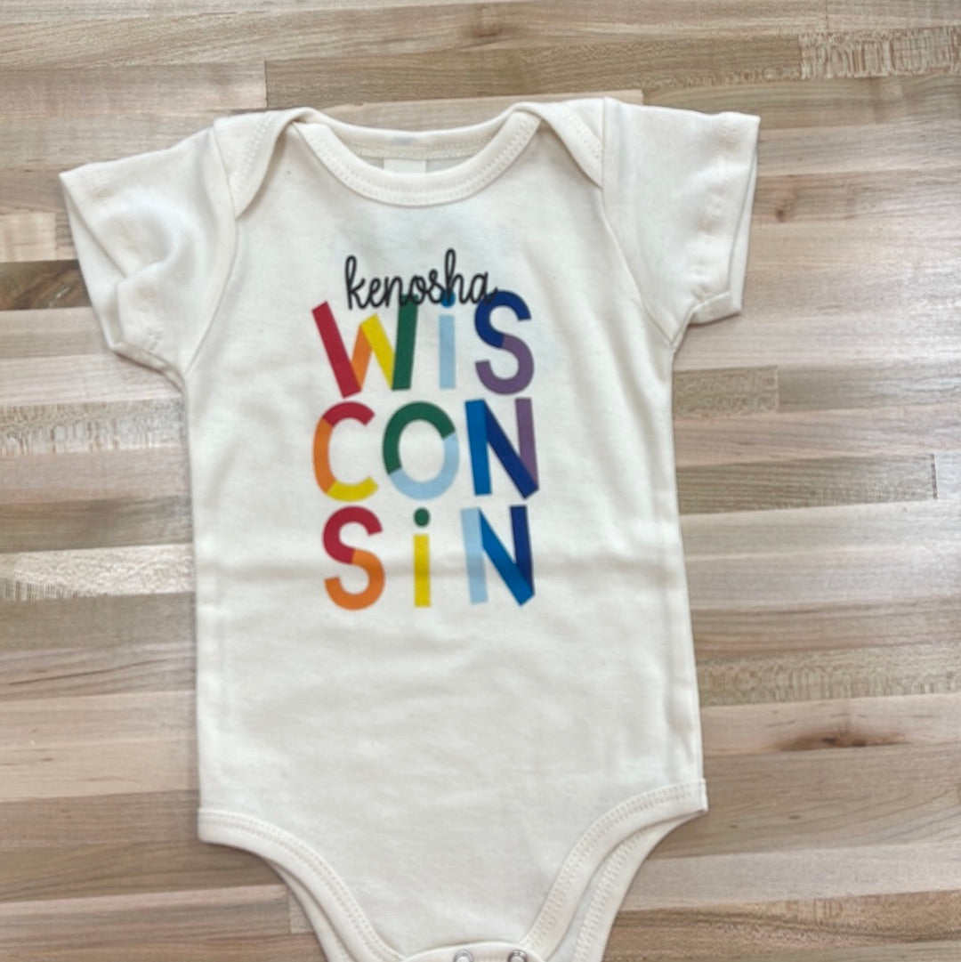 Morado Designs - Rainbow Kenosha - Onesie & Toddler Tee