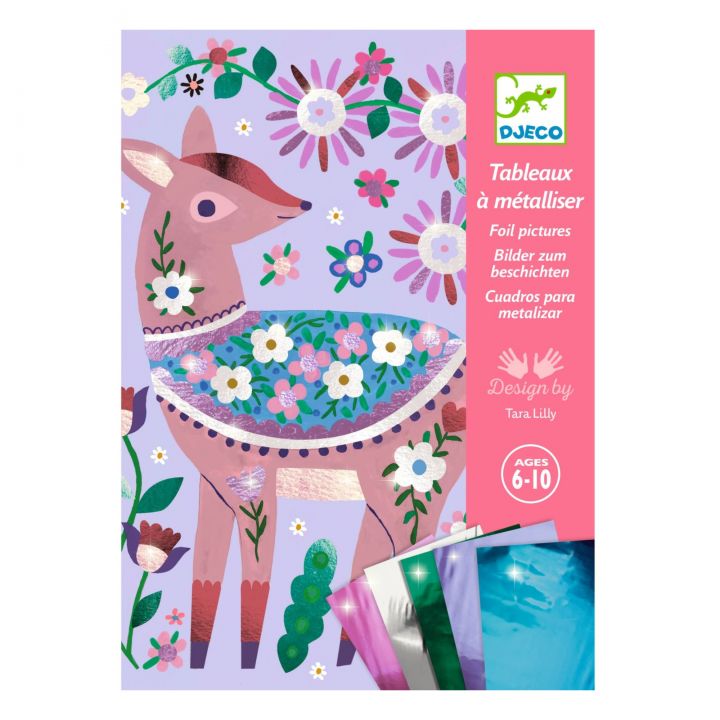 Djeco - Foil Pictures Pretty Wood