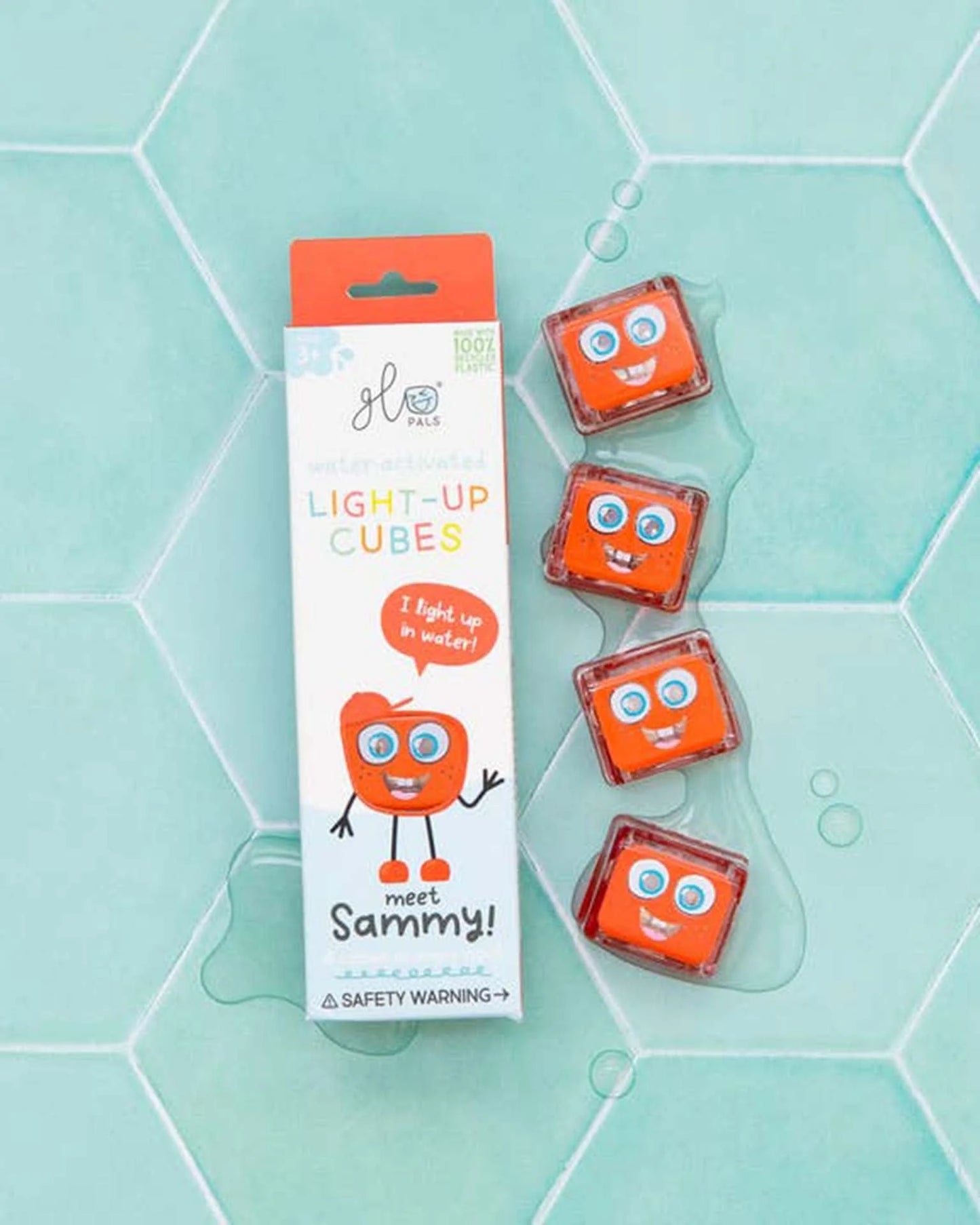 Glo Pals - Glo Pals Sammy Light-Up Cubes