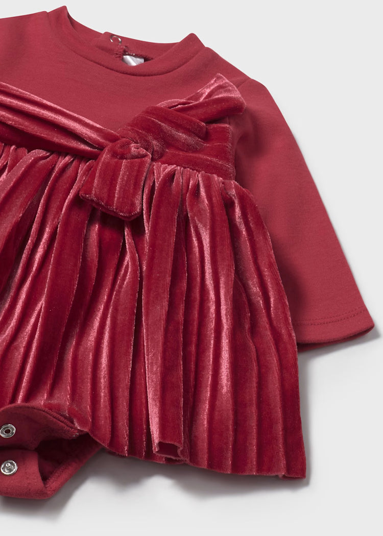 Mayoral - Cherry Onesie Dress