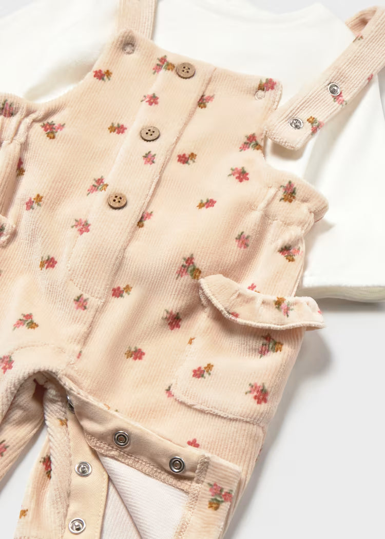 Mayoral - Printed Dungaree with T-Shirt (2673)