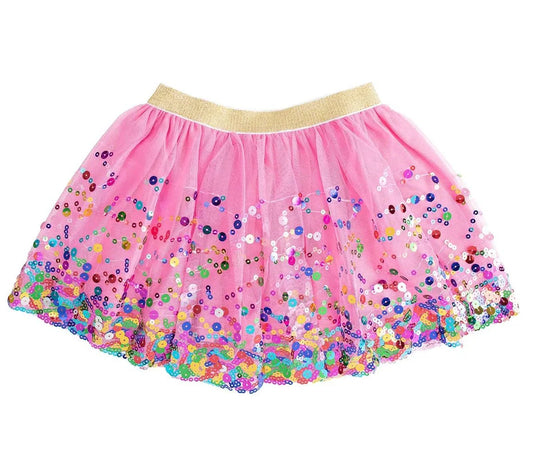 Sweet Wink -Raspberry Confetti Tutu