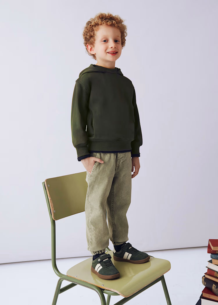 Mayoral - Hooded Pullover - Olive