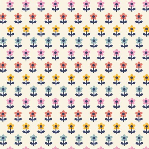 Hanna Andersson - Mini Tulips - LS Playtime Dress in Hannasoft