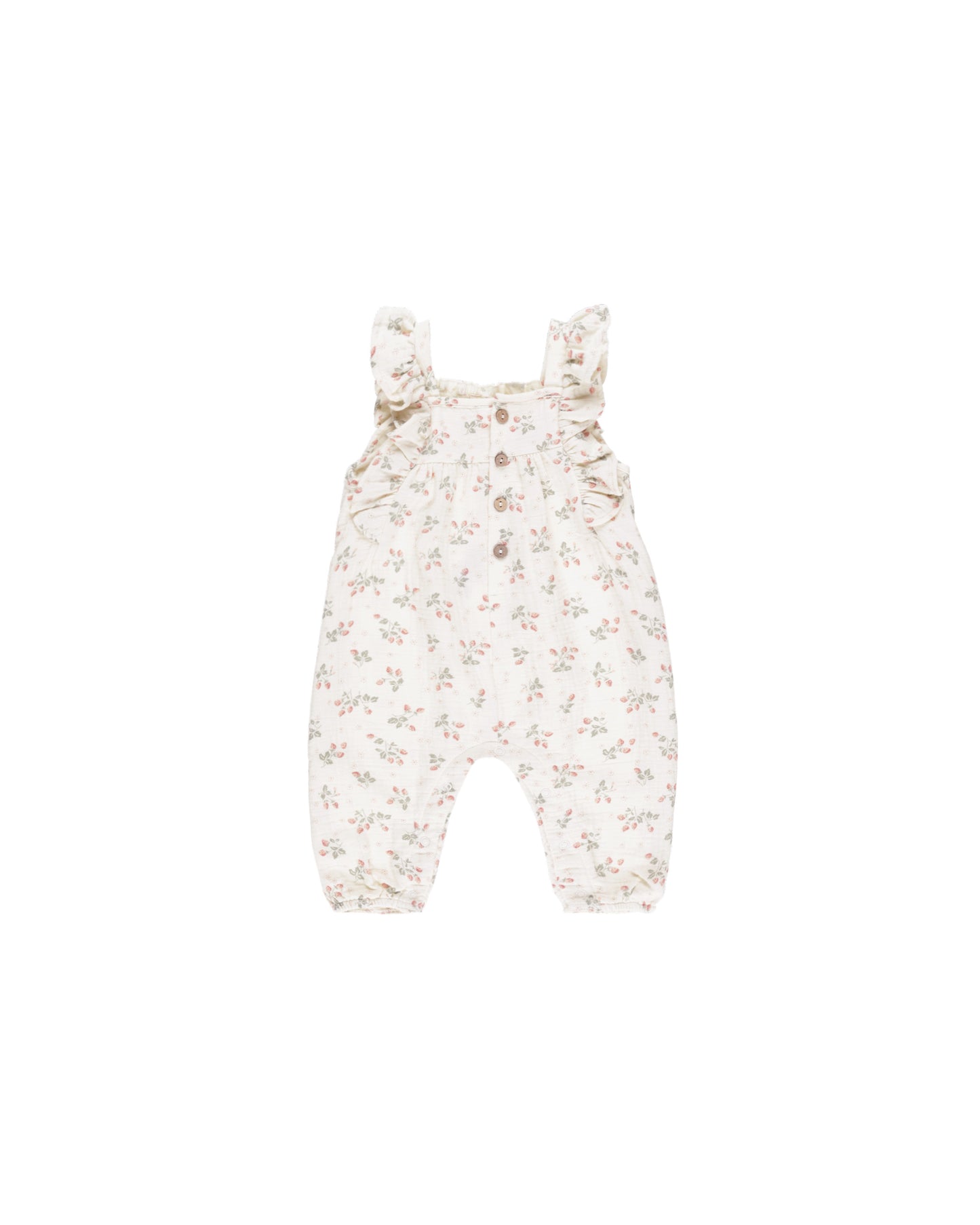 Quincy Mae - NOVA ROMPER || STRAWBERRIES