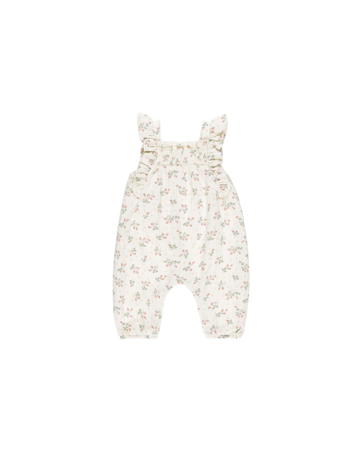 Quincy Mae - NOVA ROMPER || STRAWBERRIES