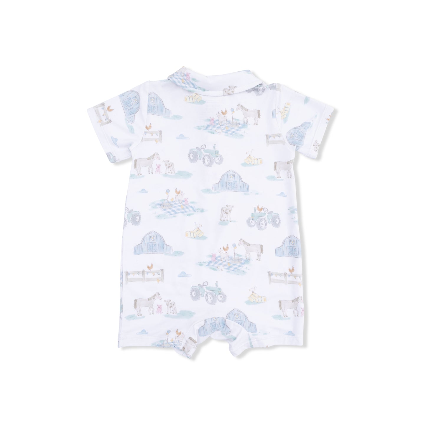Angel Dear - Farm Animal Party Polo Shortie