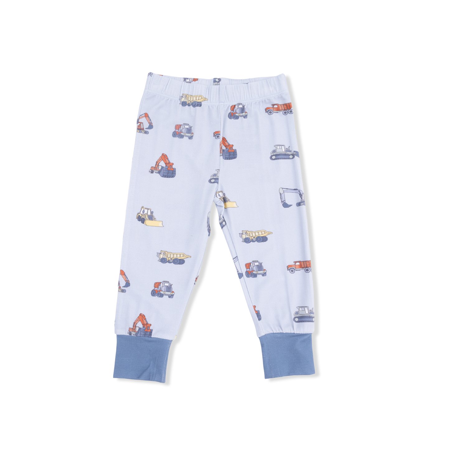 Angel Dear - Construction Vehicles Short Sleeve Loungewear Set