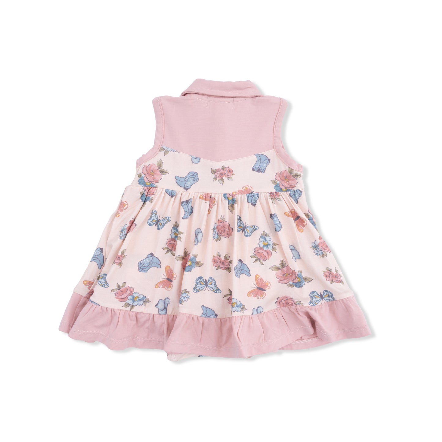 Angel Dear - Country Girl Boots Cowboy Bodysuit Dress