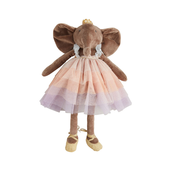 Mudpie - Plush Elephant Princess