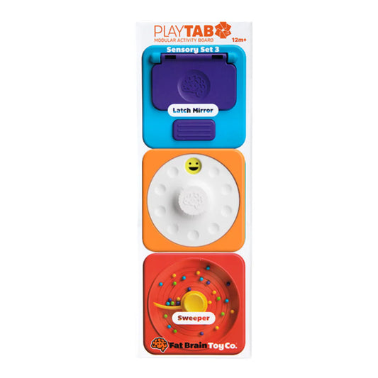 Fat Brain Toys - PlayTab Sensory Tile Set 3