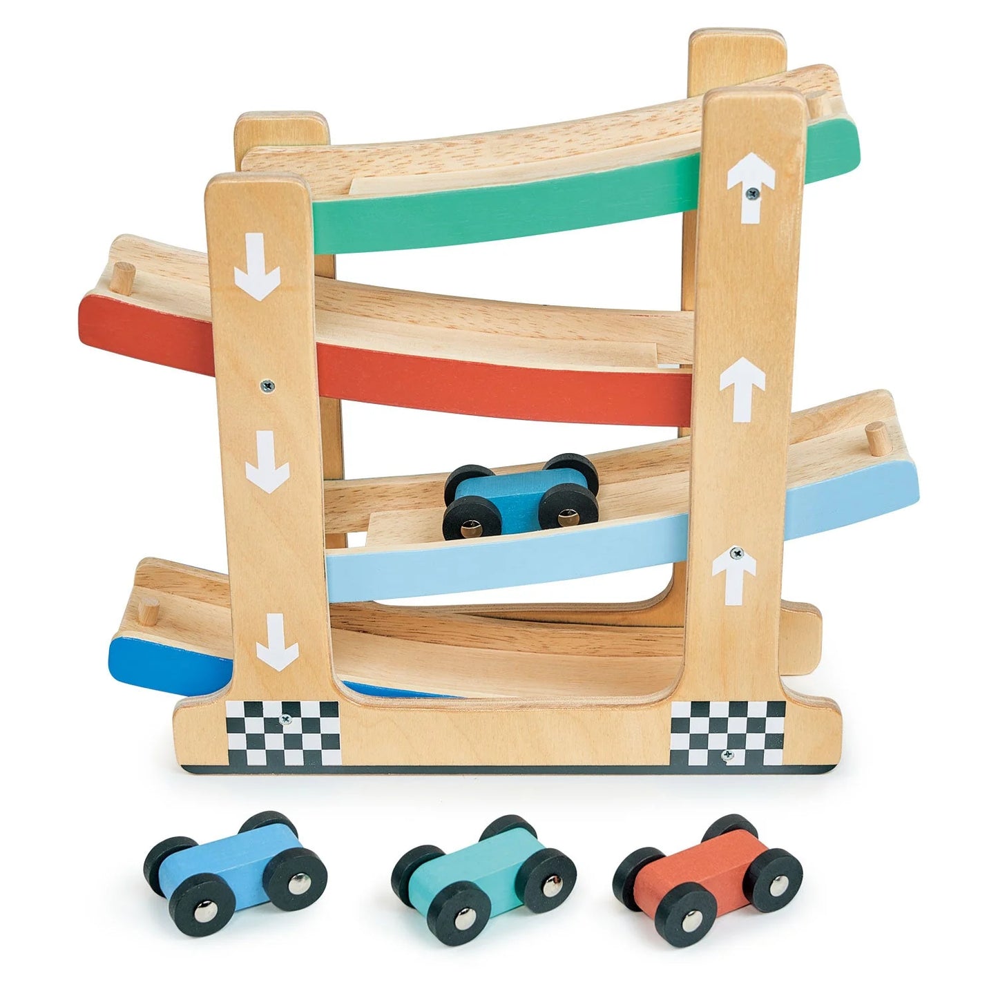 Mentari Toys - Wooden Ramp Racer Toy