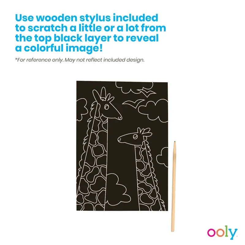 OOLY - Scratch & Scribble Princess Garden